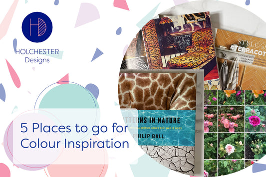 5 Places to go for Colour Inspiration