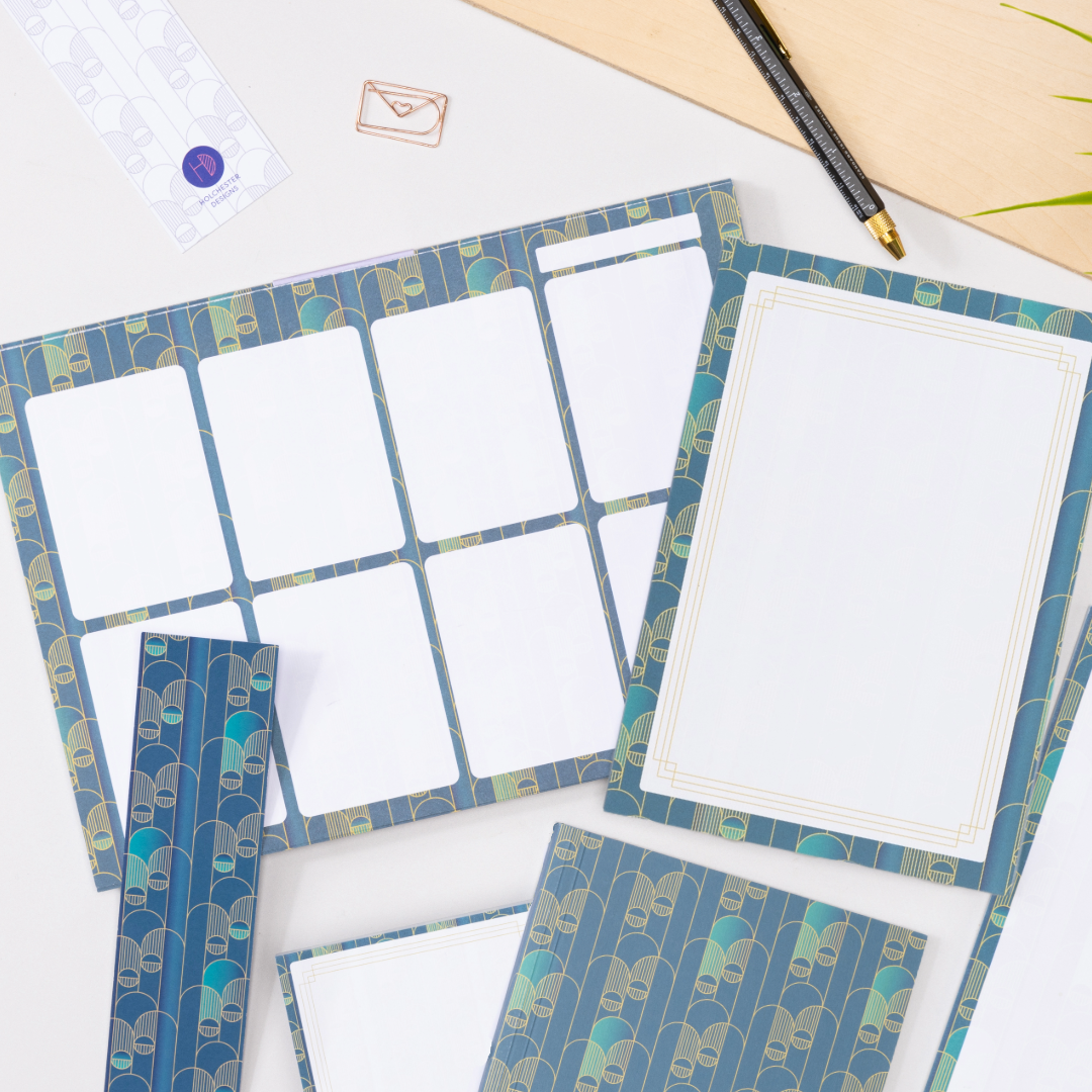 Deco Delights Large Notepad Gift Set