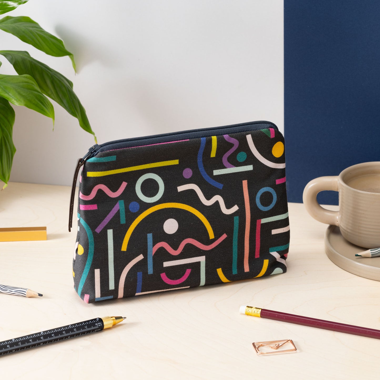Cutouts Zip Pouch