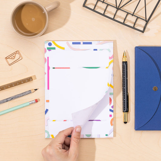 Cutouts A5 Daily Planner Pad