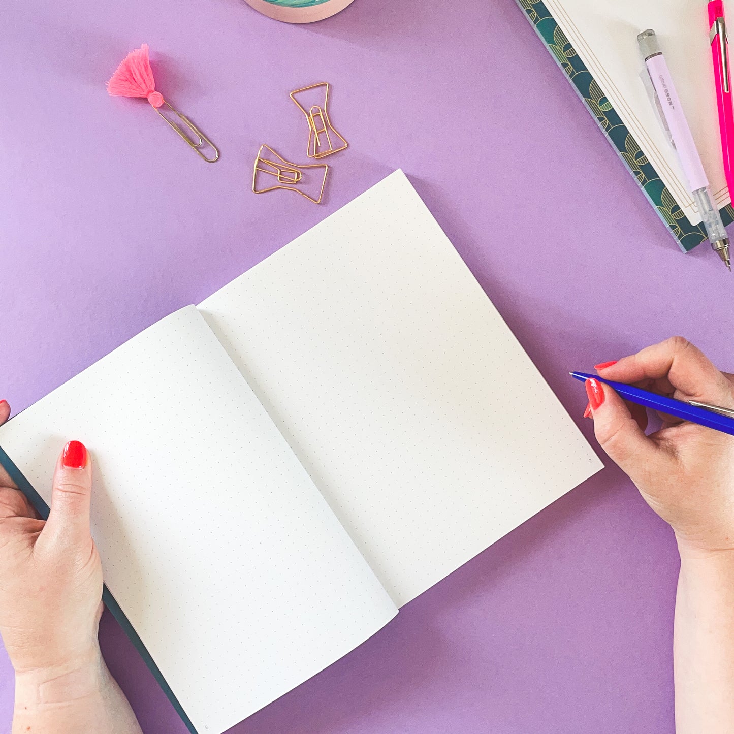 Deco Delights A5 Layflat Notebook