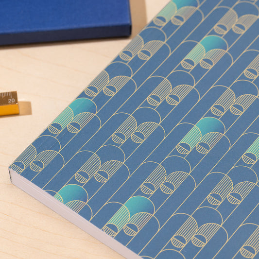 Deco Delights A5 Layflat Notebook