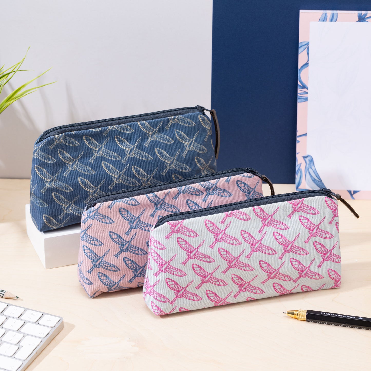 Flight of Herons Standard Make-Up/Pencil Case