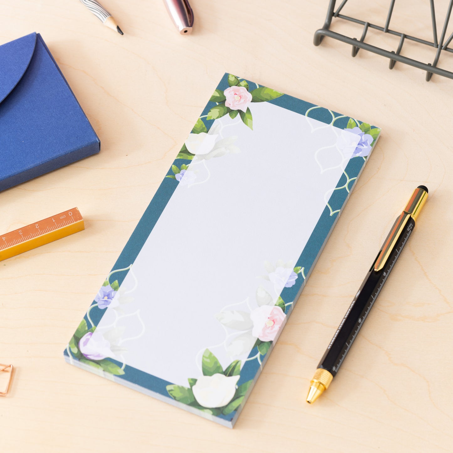 Floral Trellis List Pad