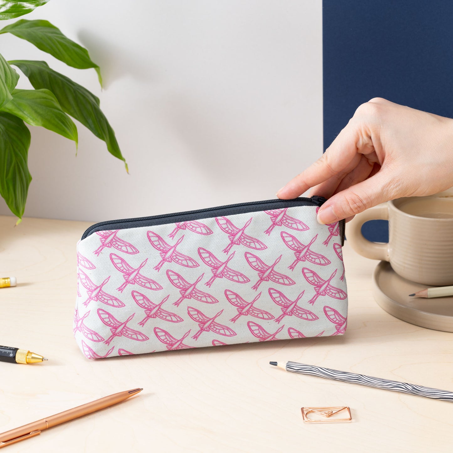 Flight of Herons Standard Cosmetics/Pencil  Case