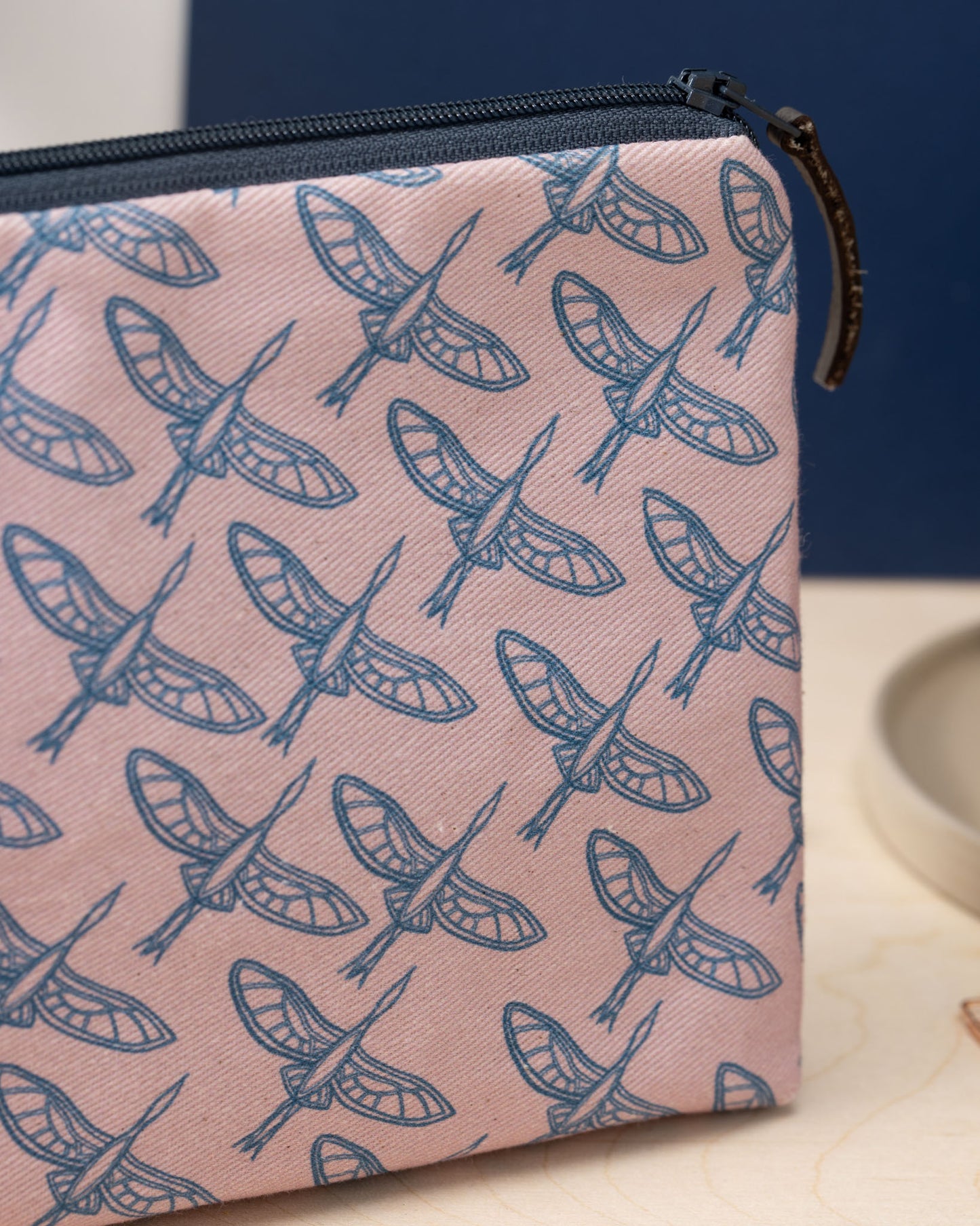 Flight of Herons Zip Pouch