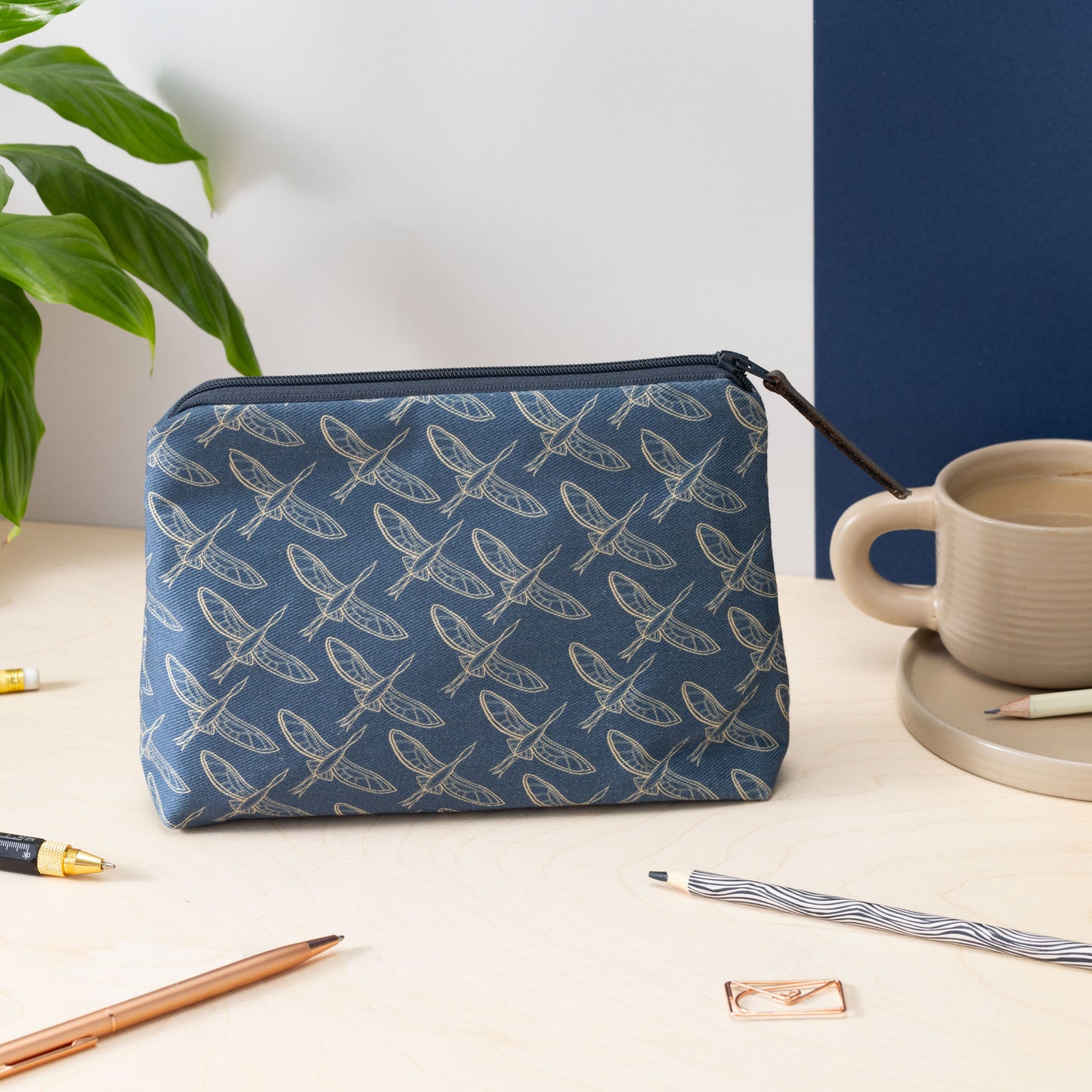 Flight of Herons Zip Pouch