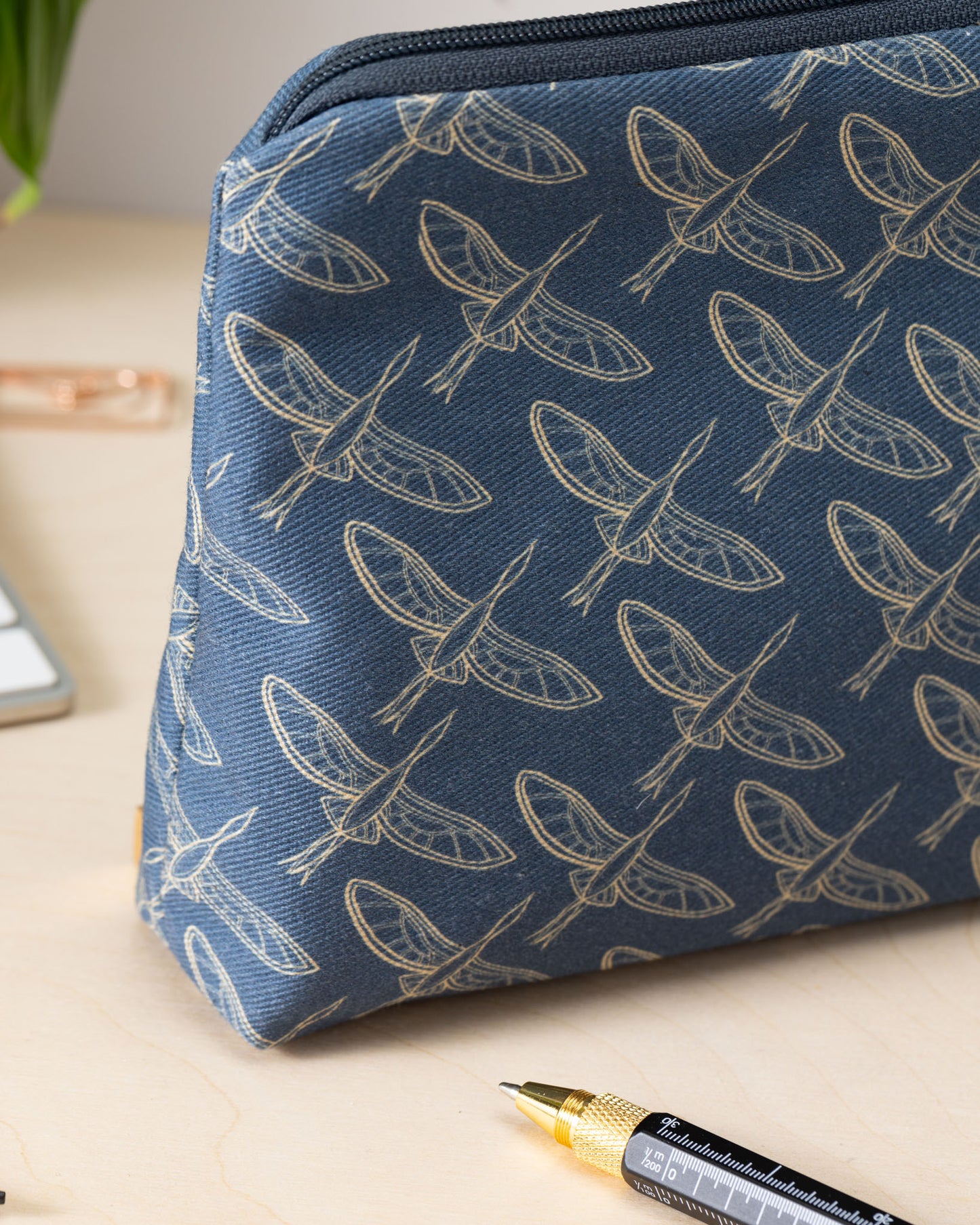 Flight of Herons Zip Pouch