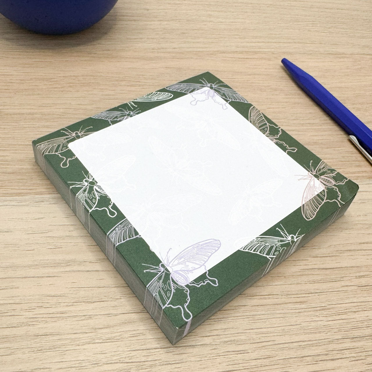 Moonlit Moths Memo Block