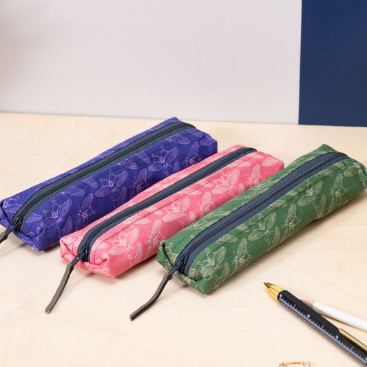 Moonlit Moths Slim Pencil Case