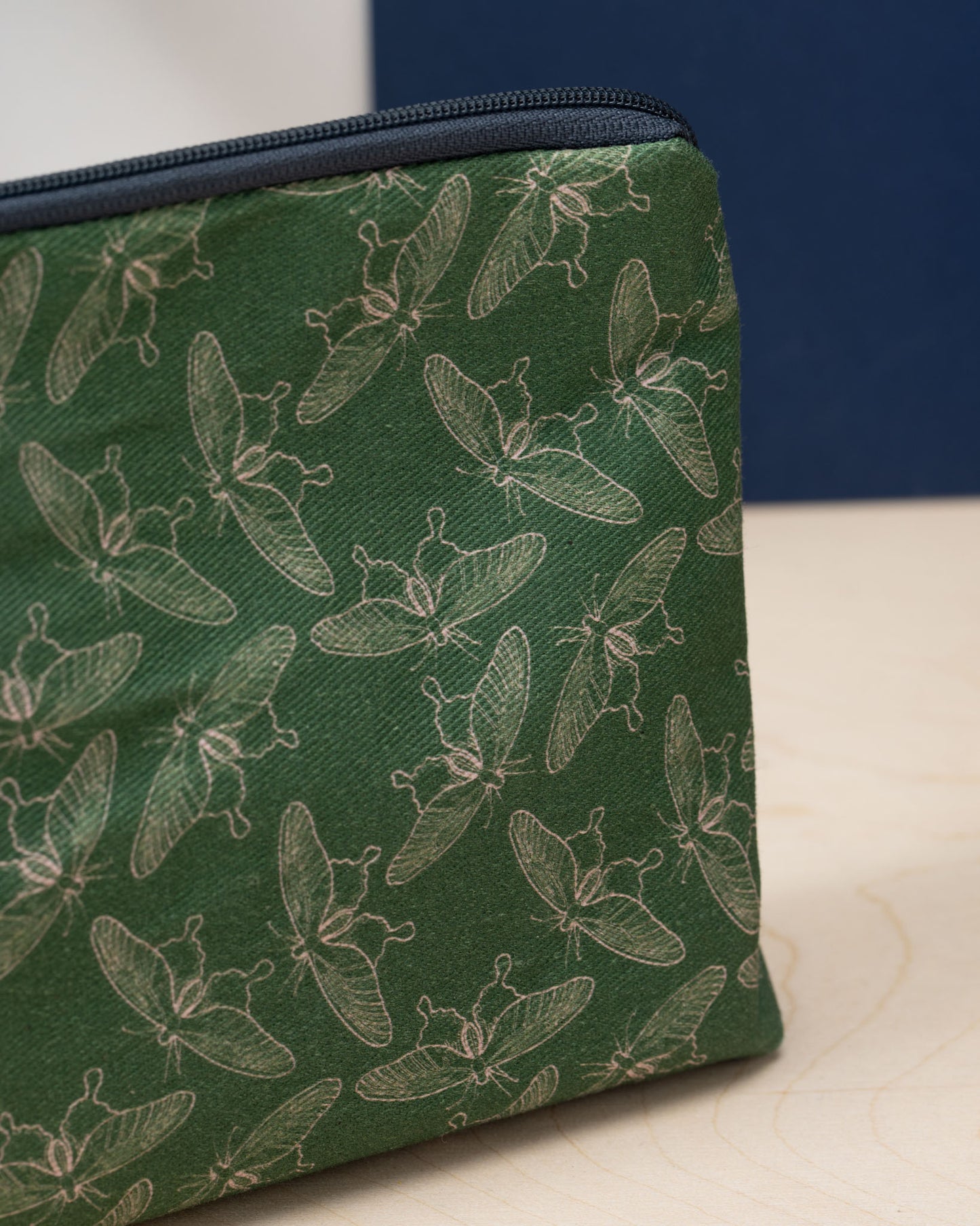 Moonlit Moths Standard Make-Up/Pencil Case