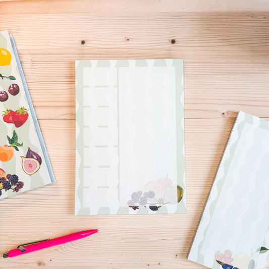 Seasonal Fruits Stationery Gift Set