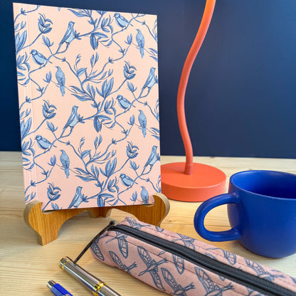 Blue Birds Journal Set (Brighton Birds + Dusky Rose Herons)