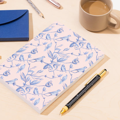 Brighton Birds A5 Lay Flat Notebook