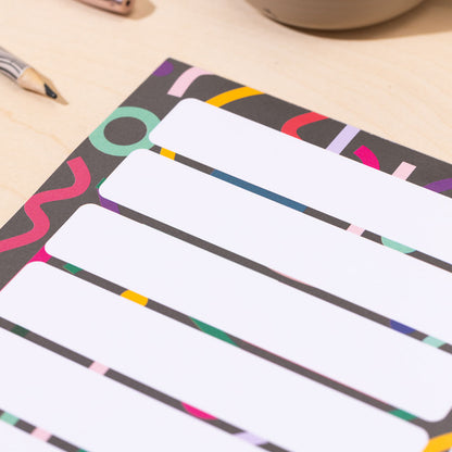 Cutouts A4 Weekly Meals/to-do Planner Pad