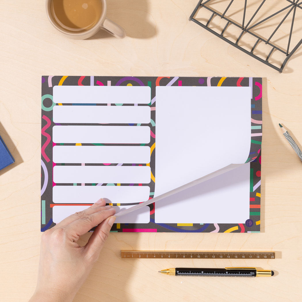 Cutouts A4 Weekly Meals/to-do Planner Pad