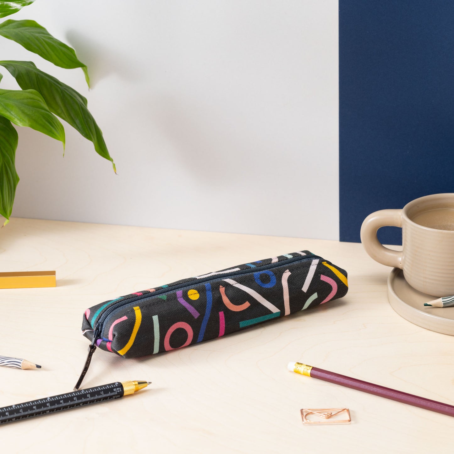 Cutouts Slim Pencil Case