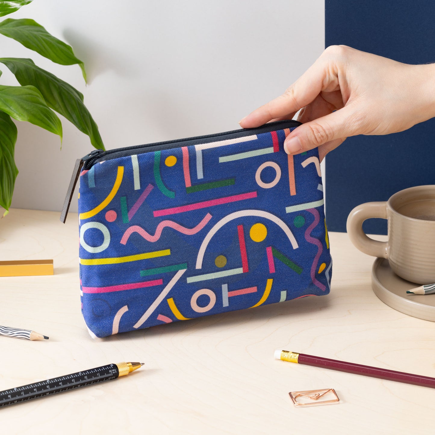 Cutouts Zip Pouch