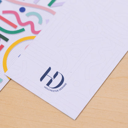 Cutouts Double-sided Bookmark