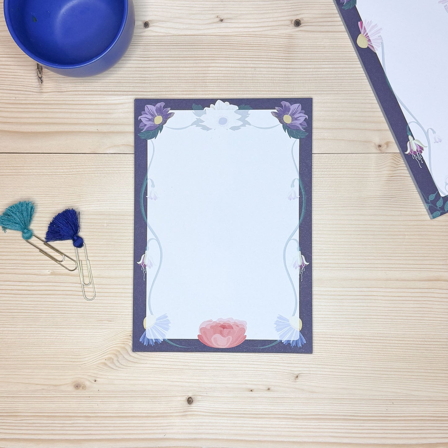 Enchanted Blooms A5 Notepad