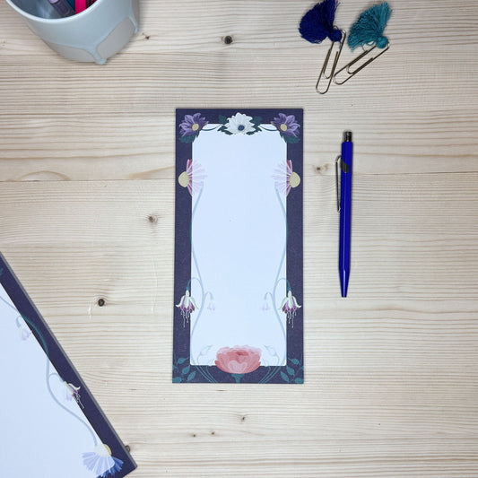 Enchanted Blooms List Pad