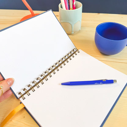 Enchanted Blooms Spiral Bound Dot Grid Notebook