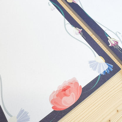 Enchanted Blooms A5 Notepad
