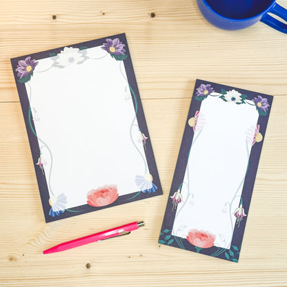 Enchanted Blooms A5 Notepad