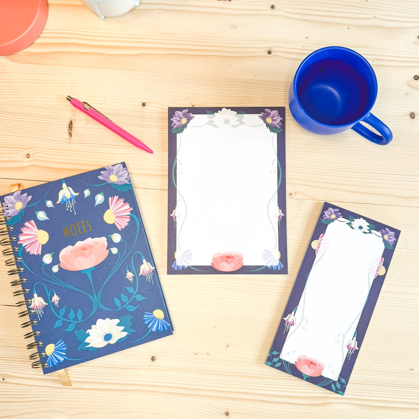 Enchanted Blooms A5 Notepad