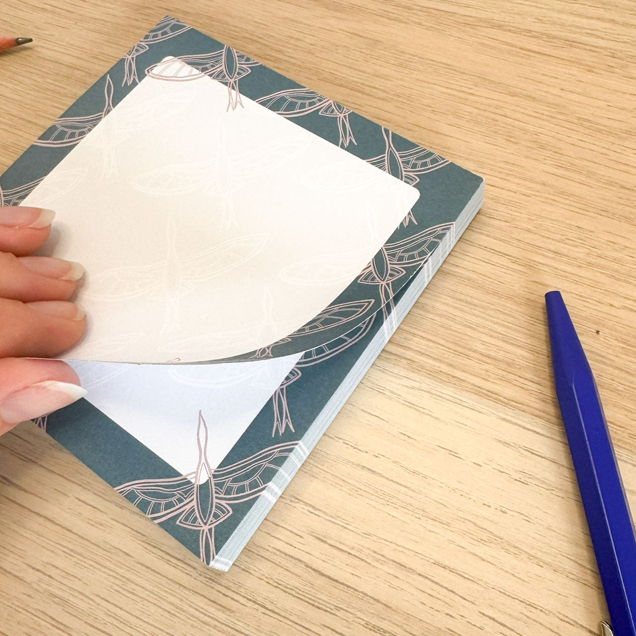 Flight of Herons Memo Block