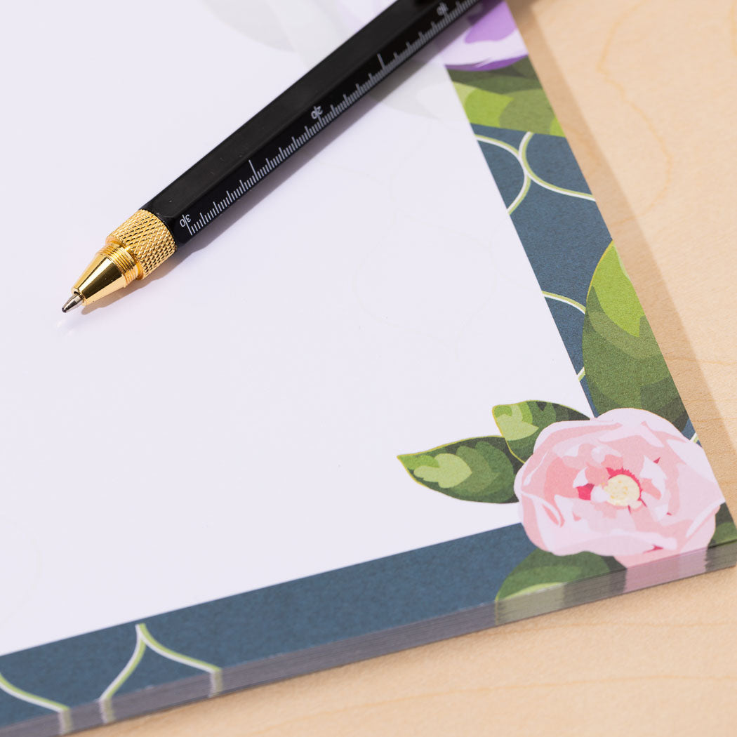 Floral Trellis A4 Weekly Meals/to-do Planner Pad