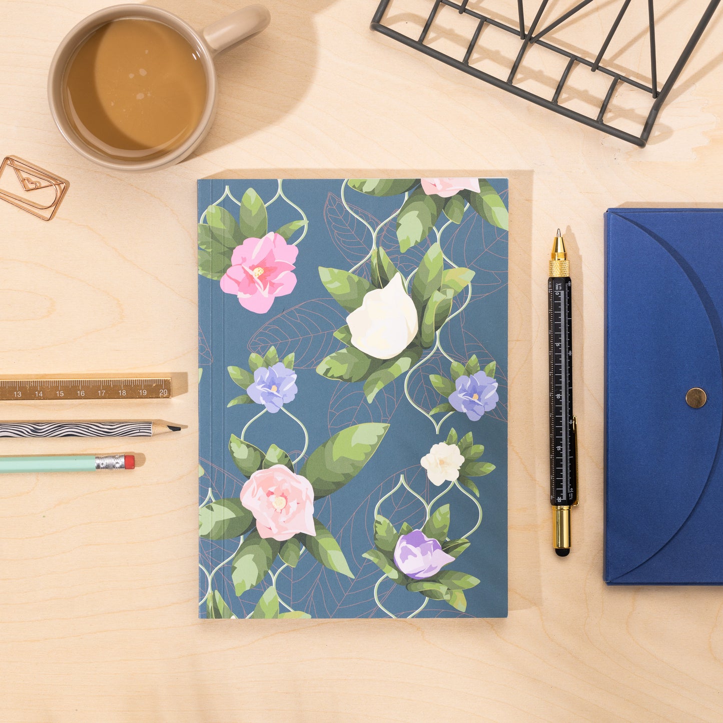 Floral Trellis Notebook Set