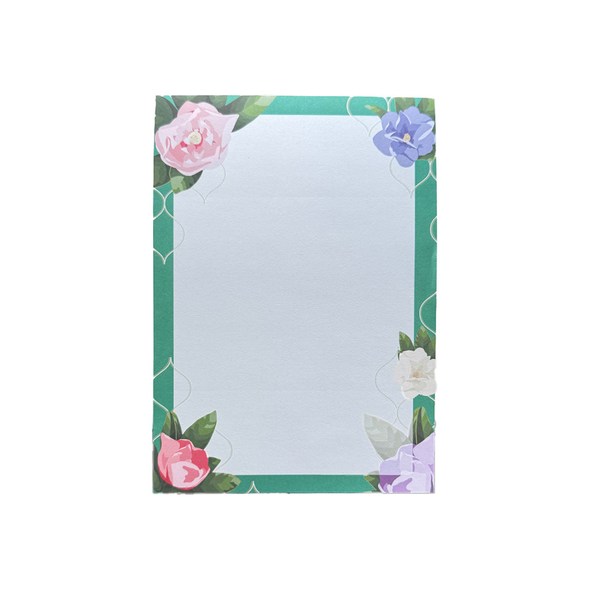 Floral Trellis A5 Notepad