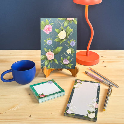 Floral Trellis Desk Set