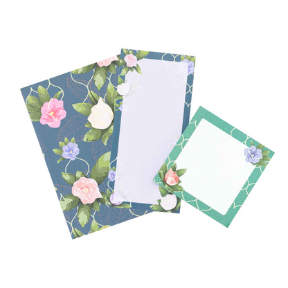 Floral Trellis Desk Set