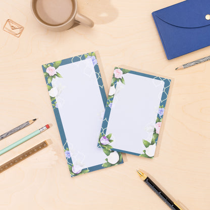 Floral Trellis Small Notepad Gift Set