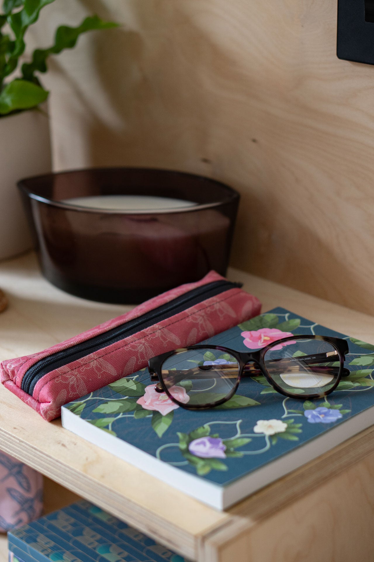 Floral Trellis A5 Lay Flat Notebook