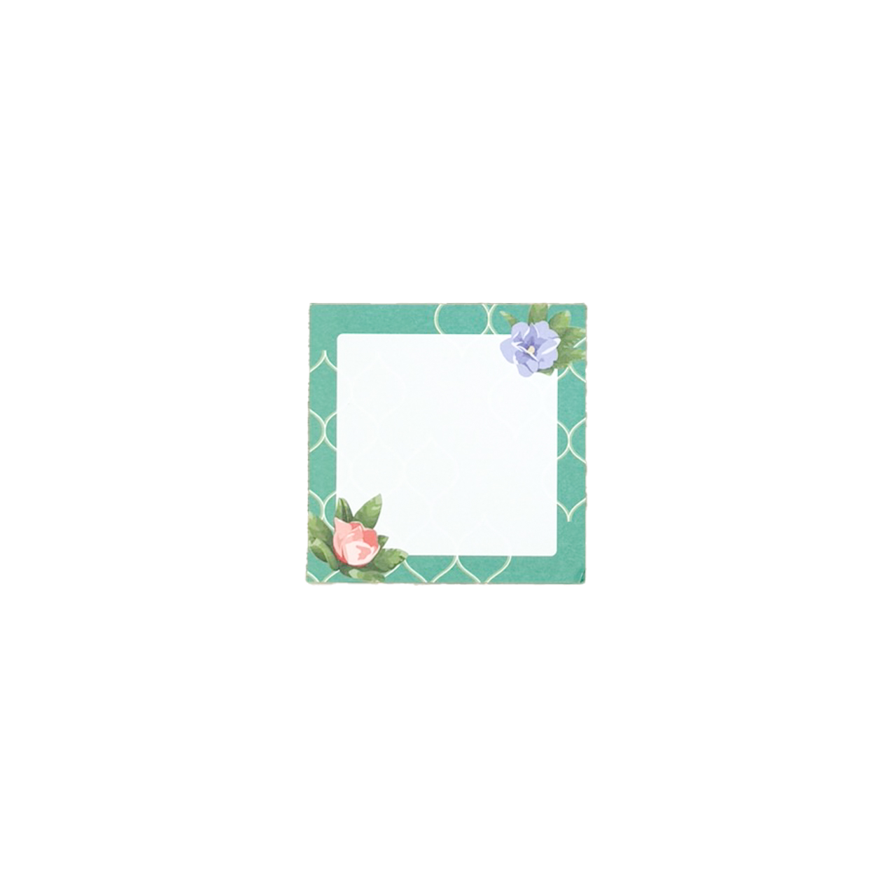 Floral Trellis Memo Block