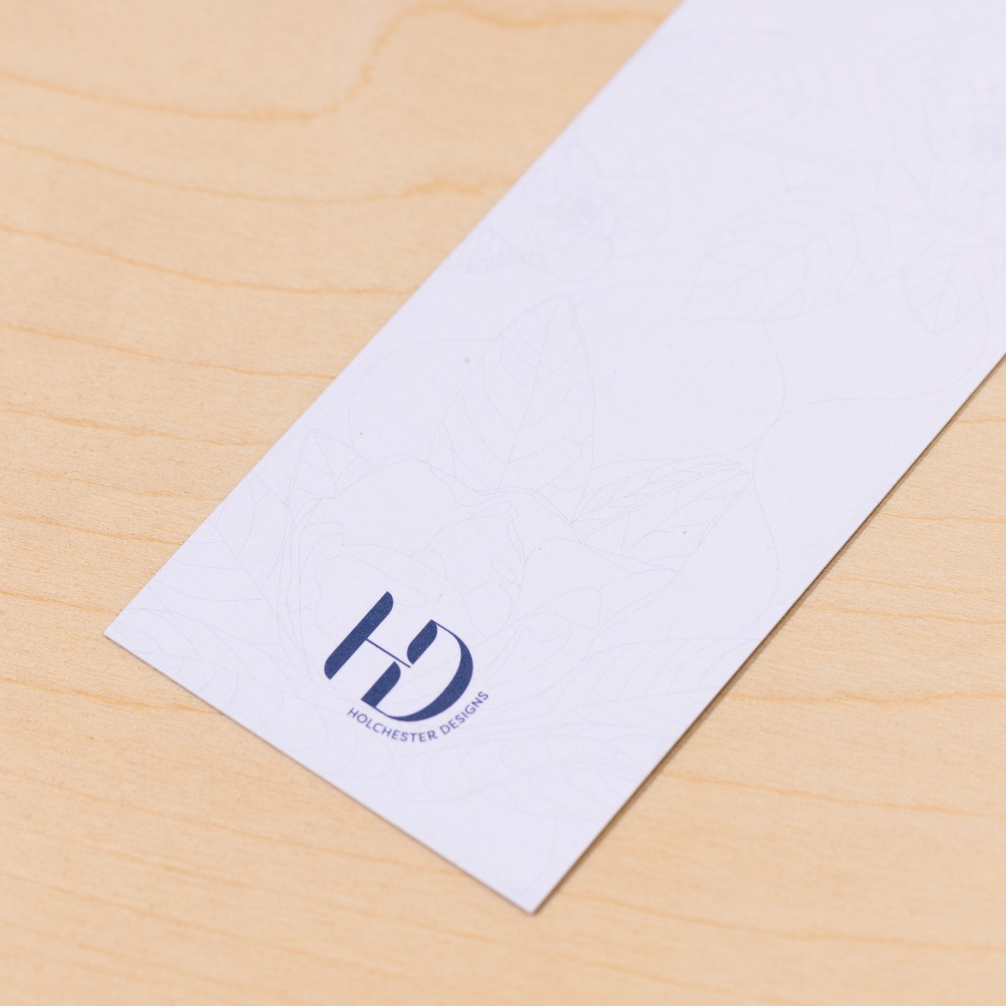 Floral Trellis Double-sided Bookmark