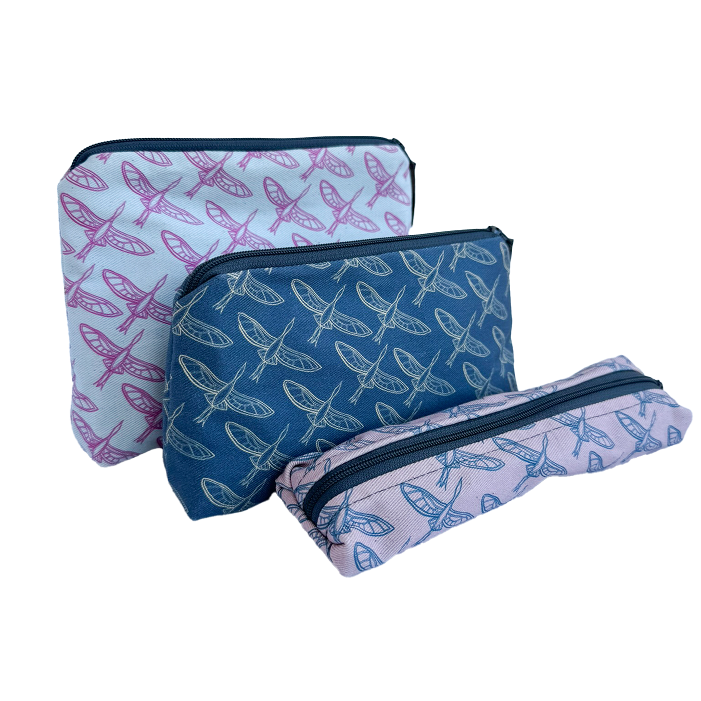 Flight of Herons Slim Pencil Case