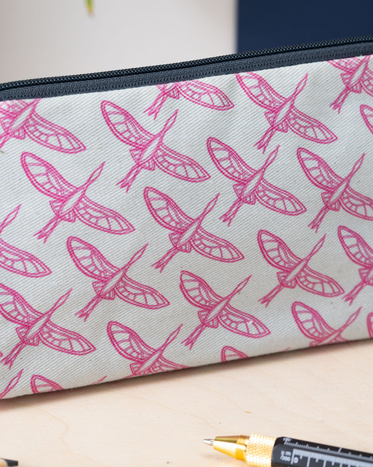 Flight of Herons Standard Make-Up/Pencil Case