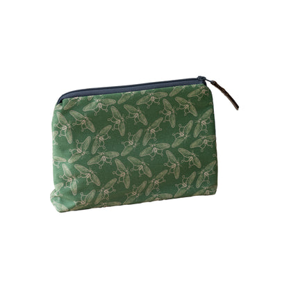 Moonlit Moths Zip Pouch