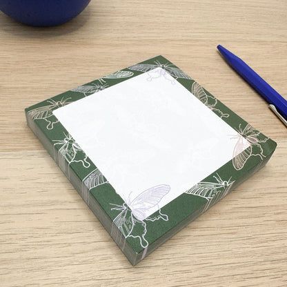 Moonlit Moths Memo Block