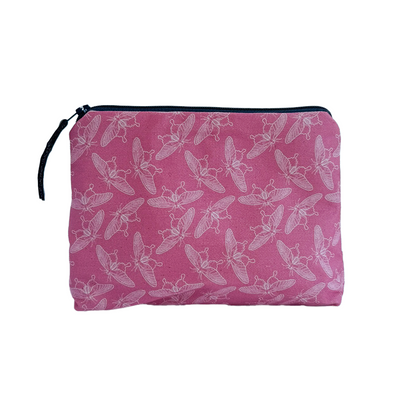 Moonlit Moths Zip Pouch