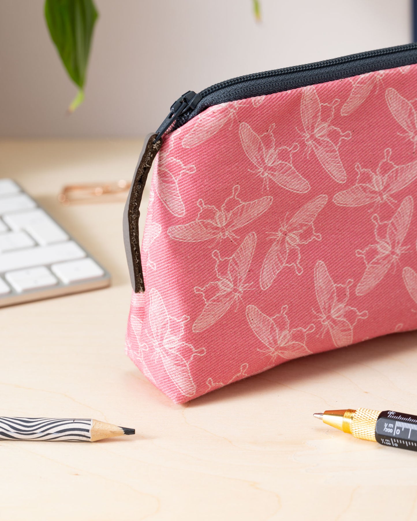 Moonlit Moths Standard Make-Up/Pencil Case