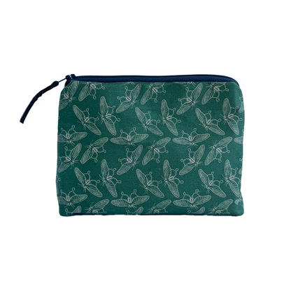 Moonlit Moths Zip Pouch