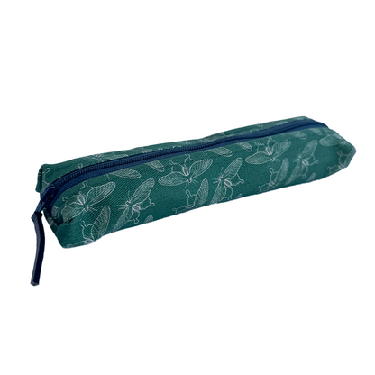 Moonlit Moths Slim Pencil Case