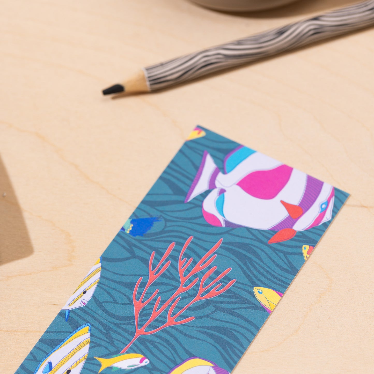 Seascape Double-sided Bookmark