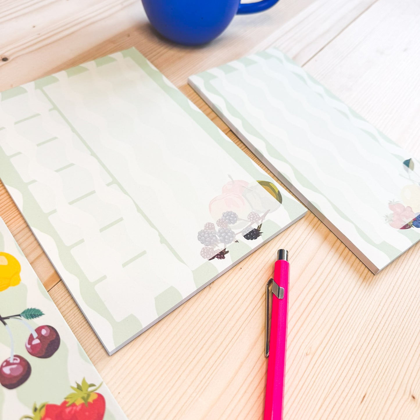 Seasonal Fruits A5 Weekly Planner Pad